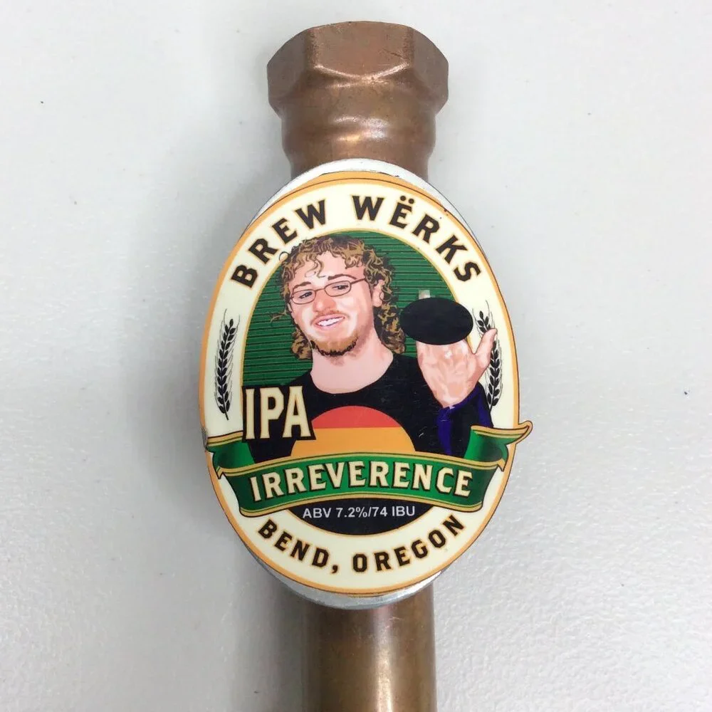 Brew Werks Tap Handle Bend Oregon Irreverence IPA Draft Pull‎ Craft Beer Pipe